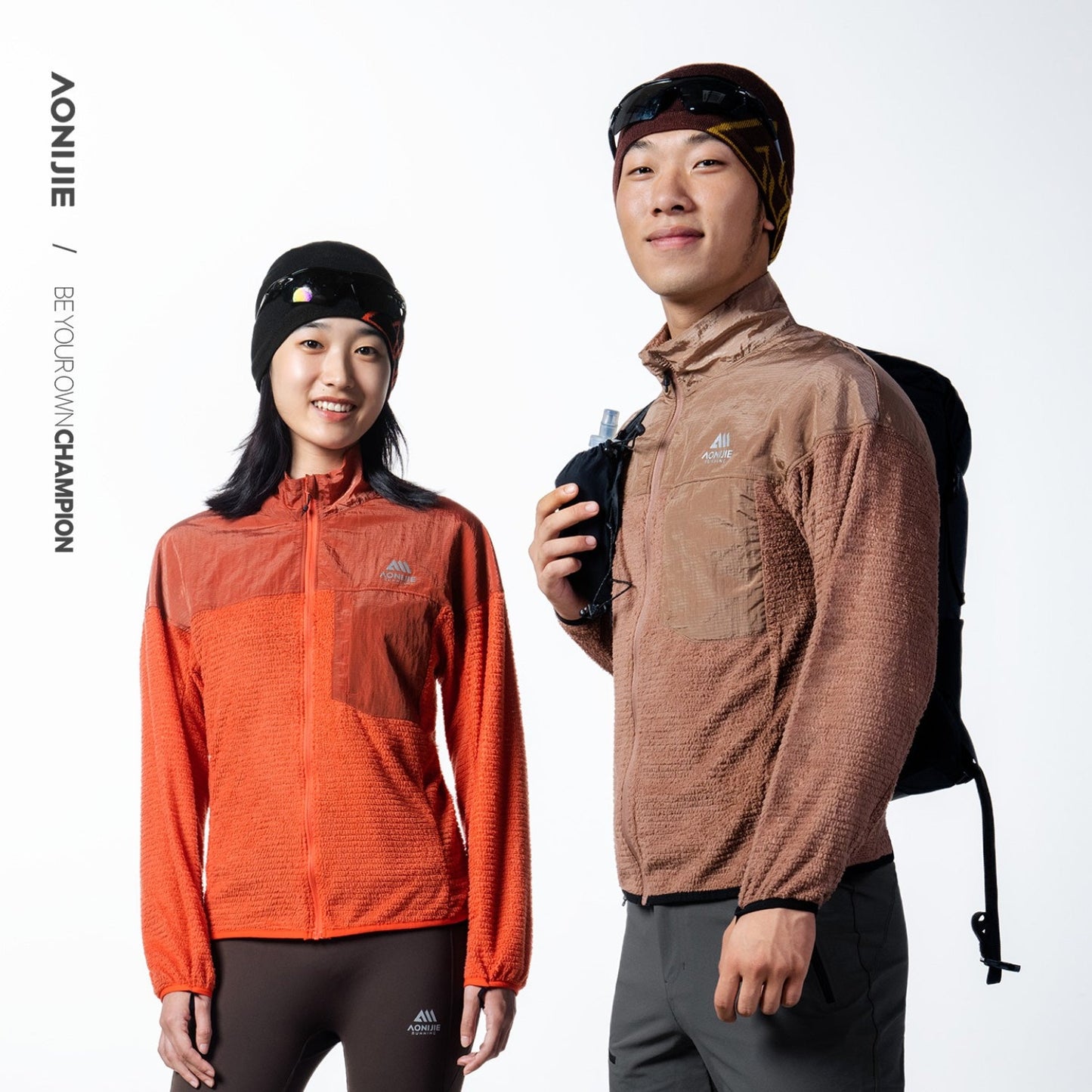 AONIJIE PrimaLoft Stand Collar Fleece Jacket -F5241