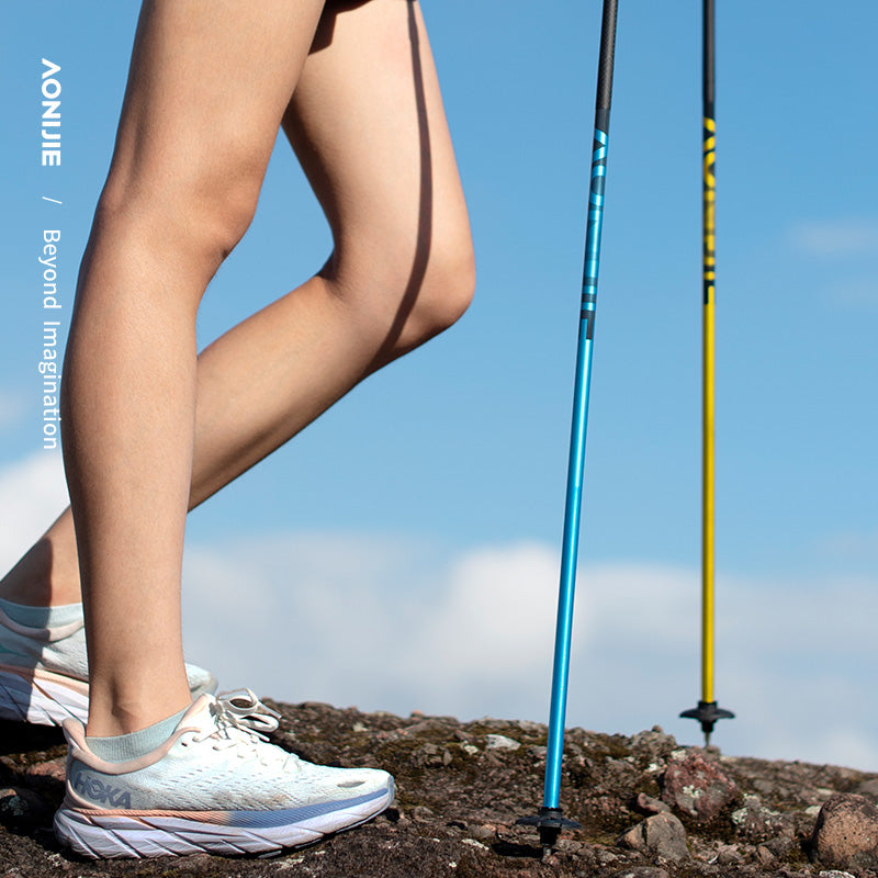AONIJIE Carbon + Aluminum Folding Trekking Poles -E4210
