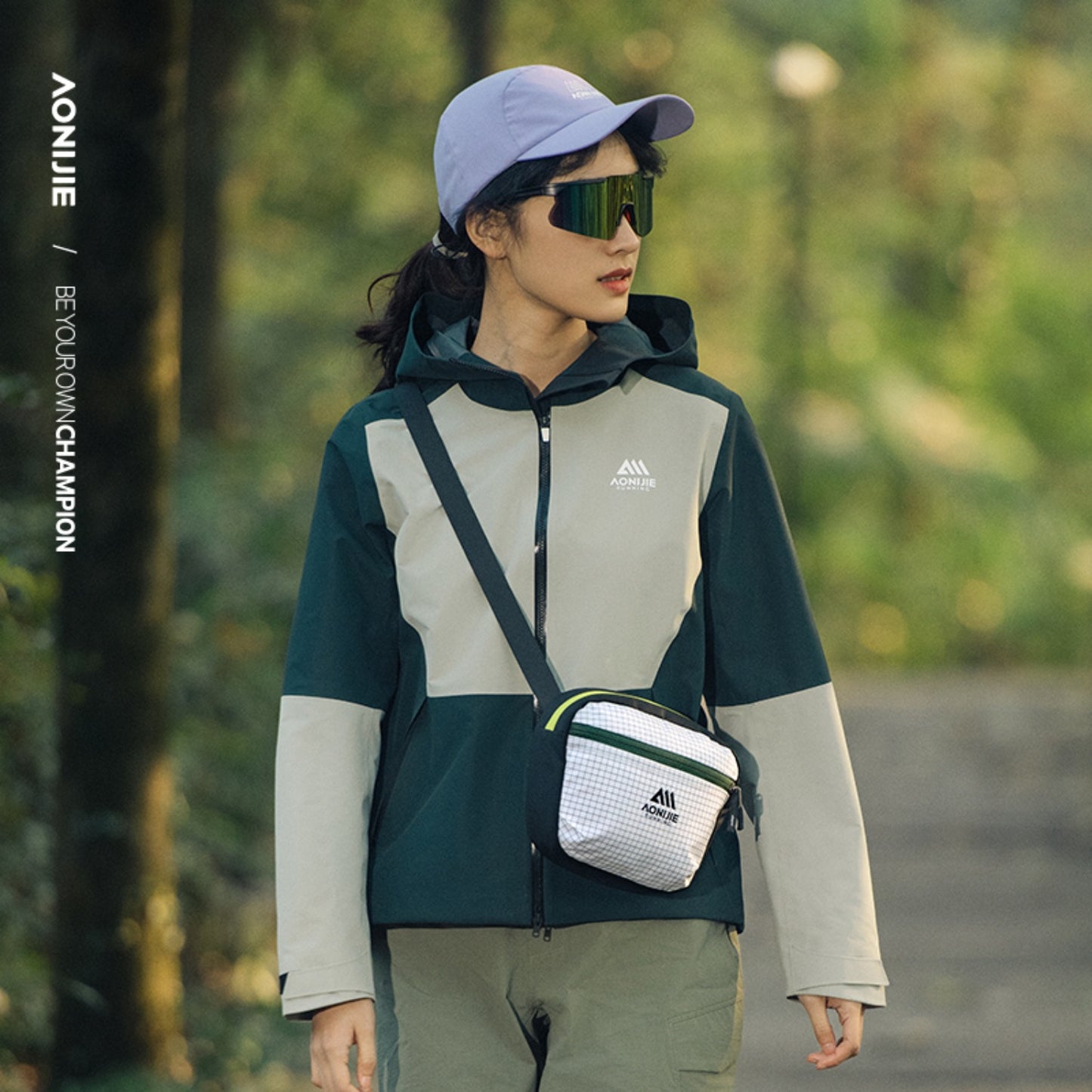 AONIJIE 4L Durable Hiking Crossbody bag -FH2504