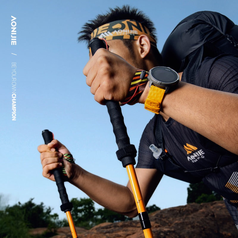 AONIJIE New Colors Carbon Fiber Trail Running Poles-E4204