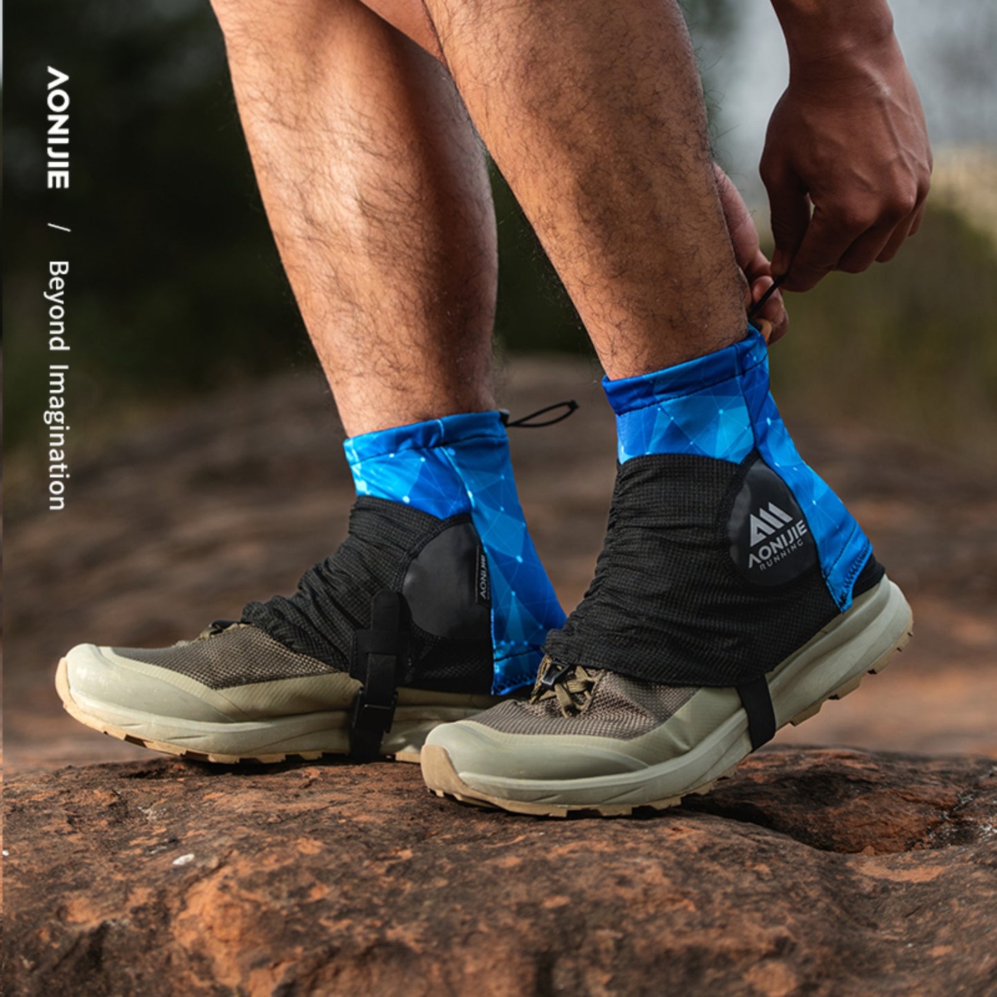 AONIJIE Low Ankle Trail Sand-Proof Gaiters - E941