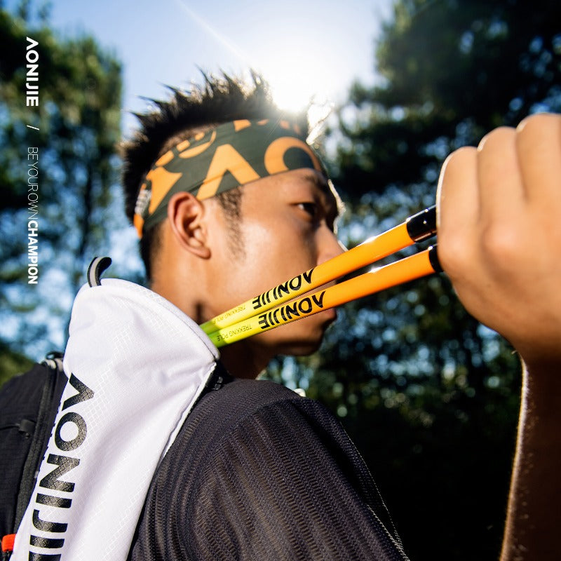 AONIJIE New Colors Carbon Fiber Trail Running Poles-E4204