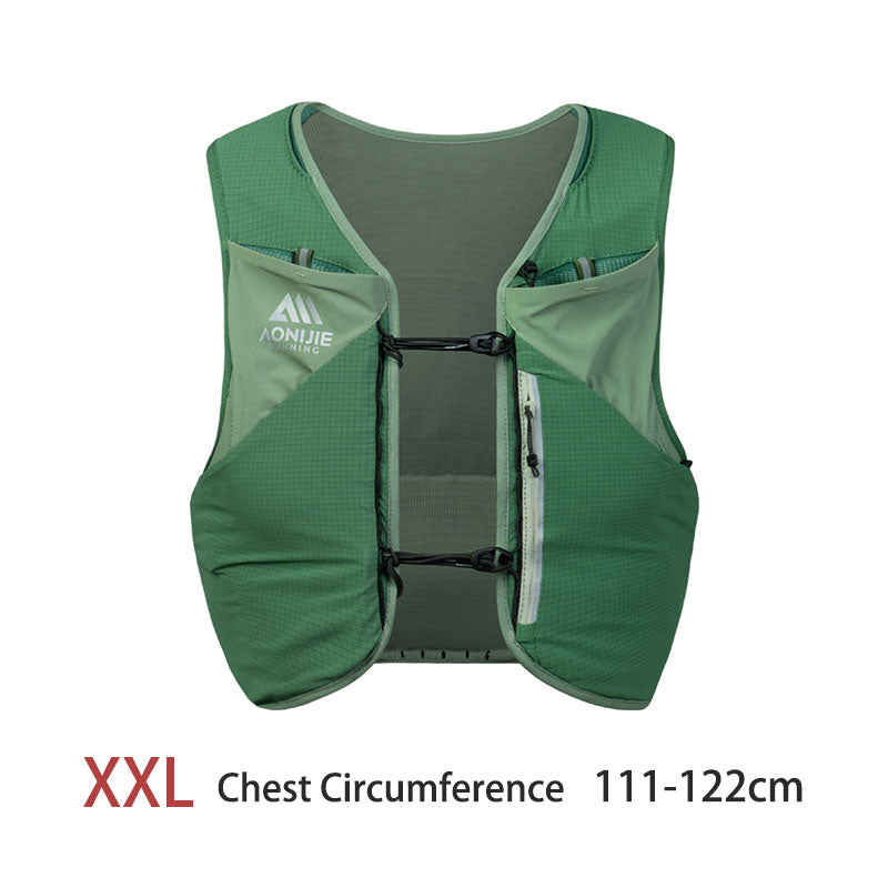 AONIJIE 8L UTMB Official Partner Backpack+2*500ML Bottles-MB8L