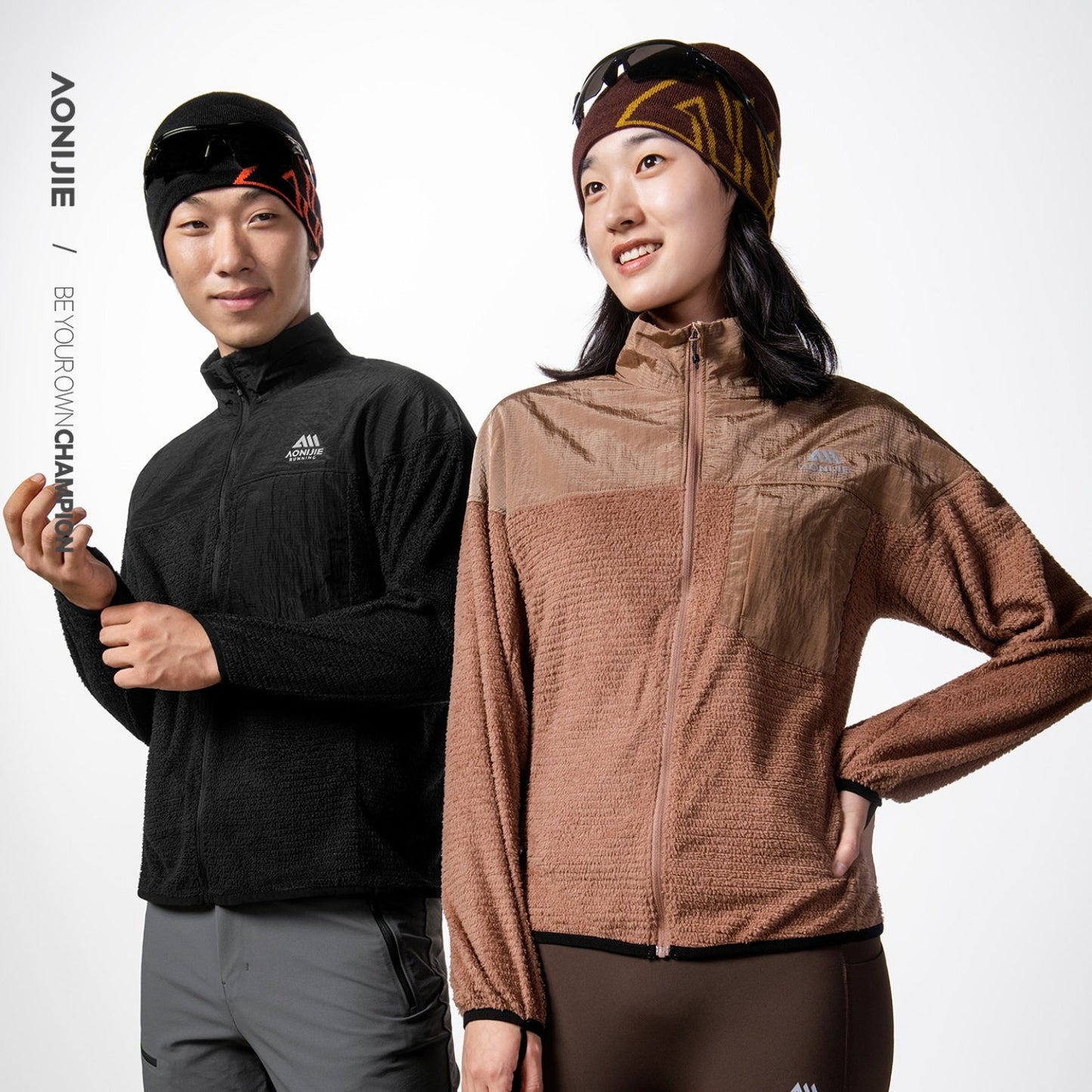 AONIJIE PrimaLoft Stand Collar Fleece Jacket -F5241