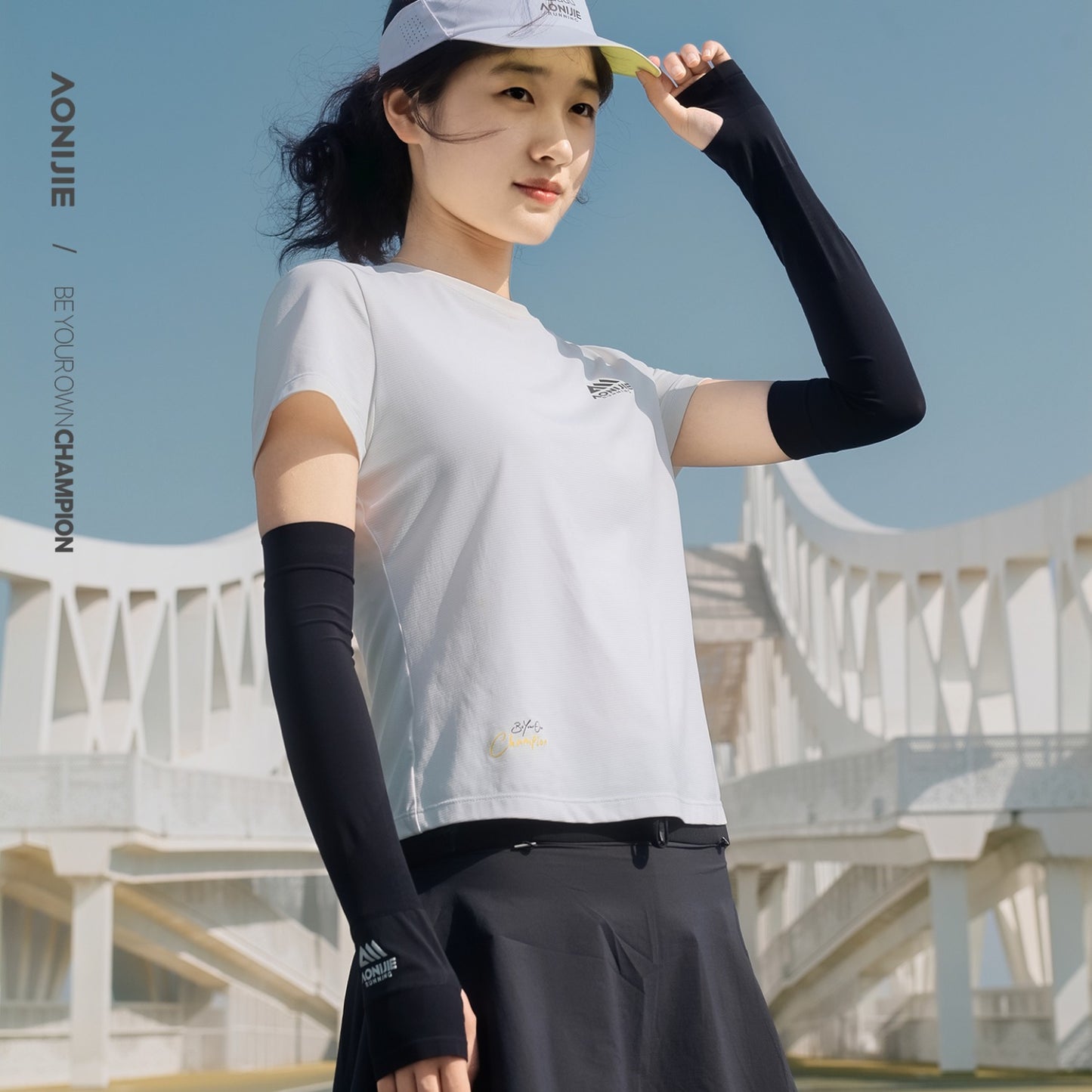 AONIJIE Cooling UV Protection Arm Sleeves -E4445