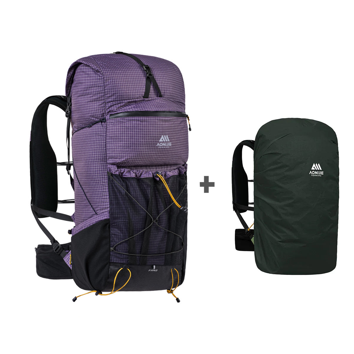 AONIJIE 42L Large Capacity Backpack + Free Rain Cover-FH2542