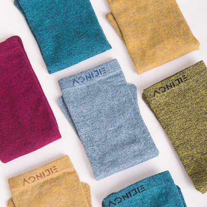 AONIJIE 3Pairs Medium Long Sport Toe Socks-E4830