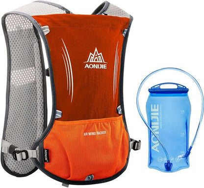 AONIJIE 5L Hydration Pack with 1.5L Bladder – Lightweight Running Vest- E913S
