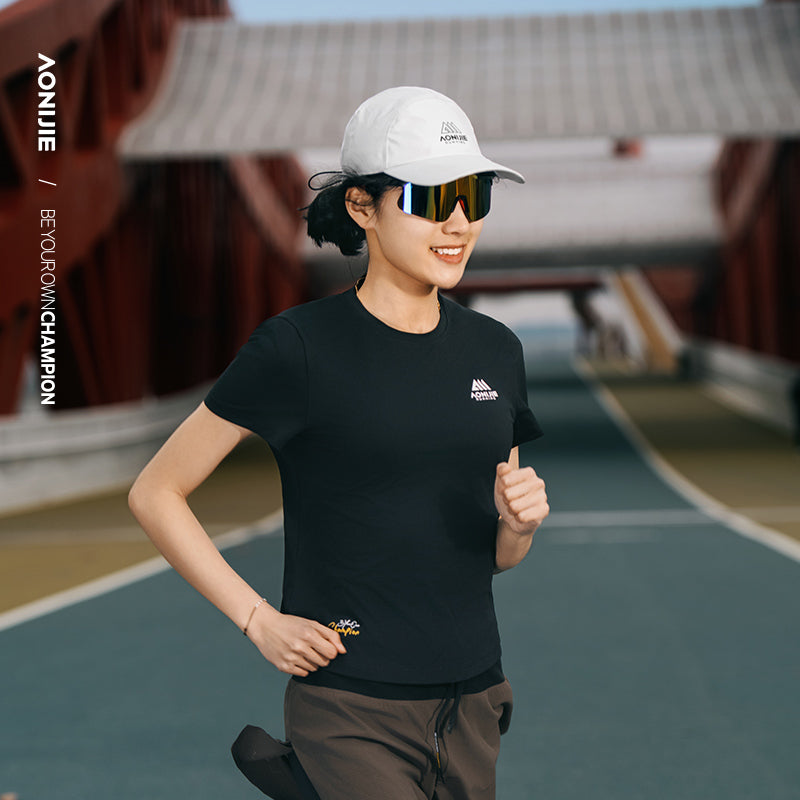 AONIJIE Women  Athletic Quick-Dry Short Sleeve T-Shirt -FW6231