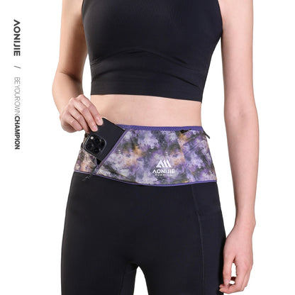 AONIJIE Printed Athletic Running Belt -W8142