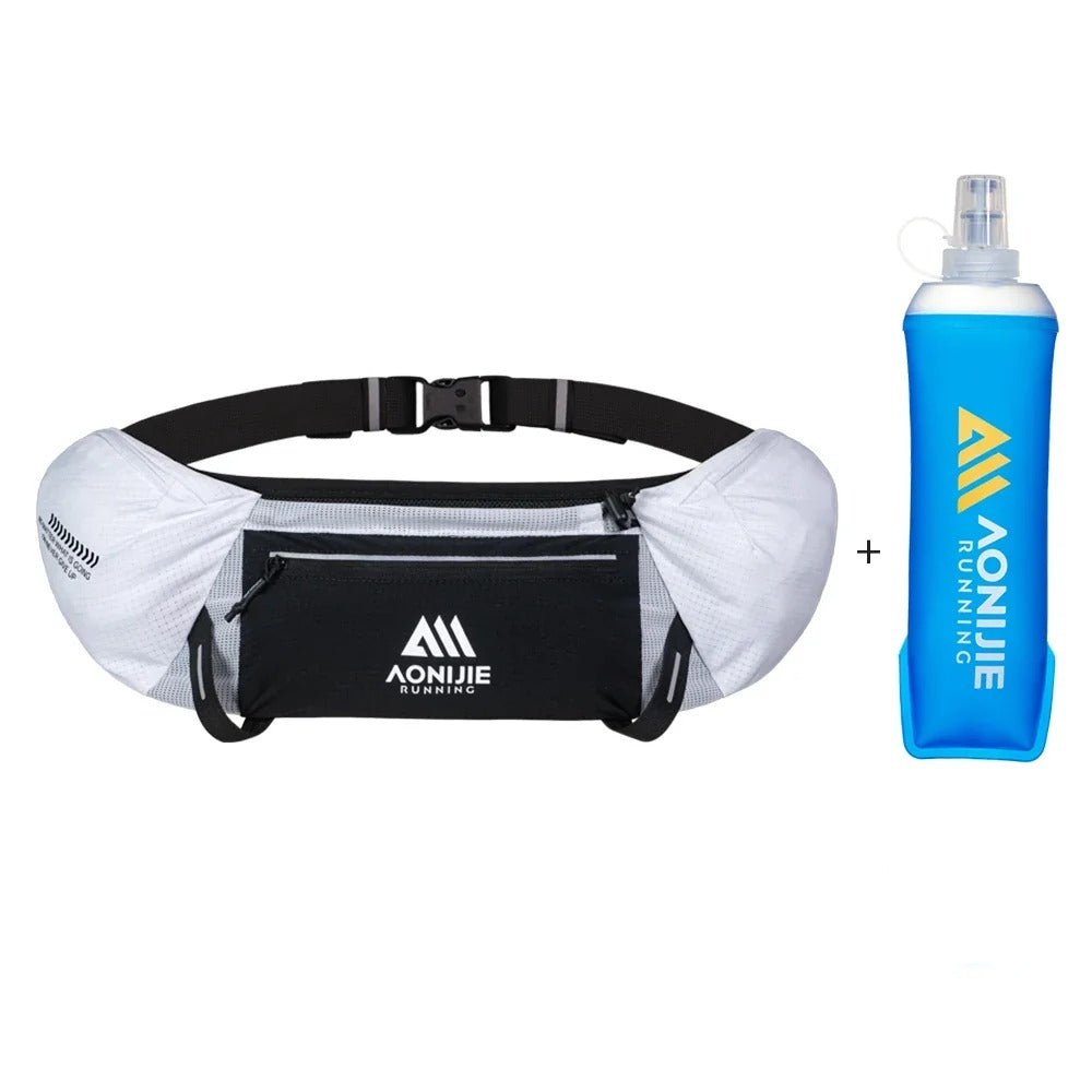 AONIJIE  Running Waist Pack with 500ml Soft Flask-W8138