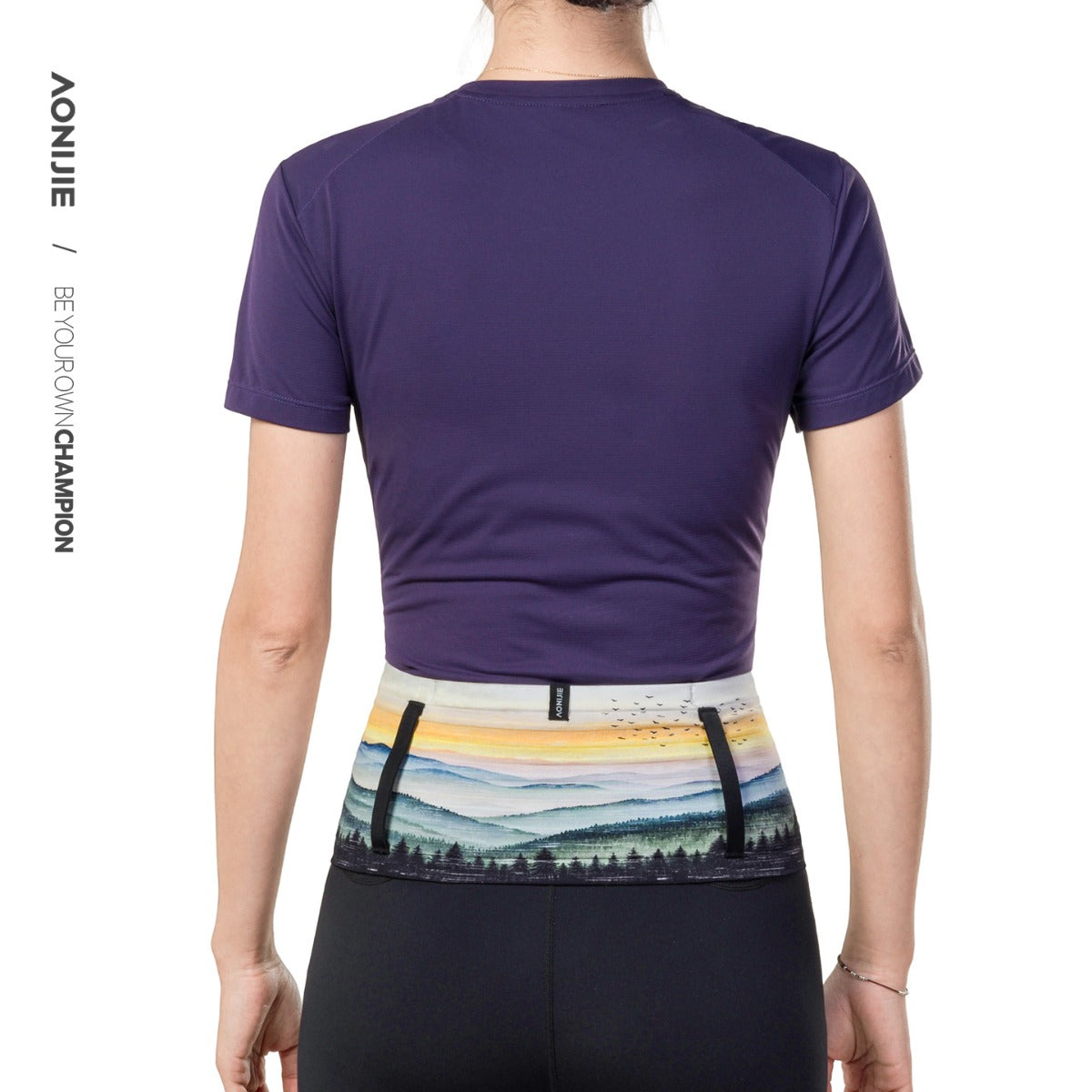 AONIJIE Seamless Running Belt - W8145