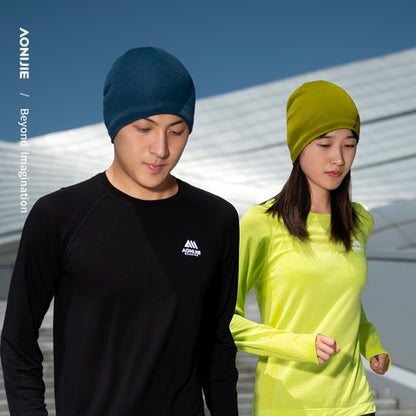 AONIJIE  Windproof Insulated Wool Knitted Beanie -M39