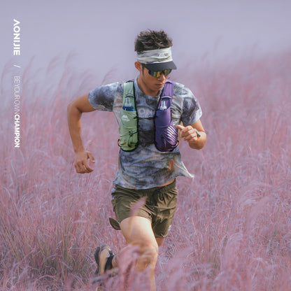 AONIJIE 10L Purple-green Trail Running Backpack - C9116