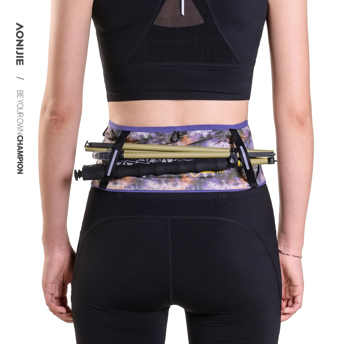 AONIJIE Printed Athletic Running Belt -W8142
