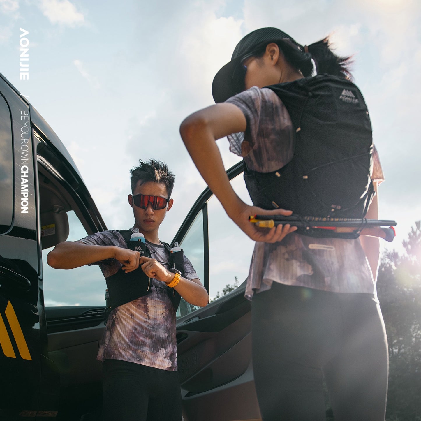 AONIJIE 12L New Color Mont Blanc Series Backpack -MB12L