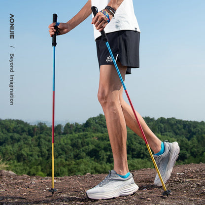 AONIJIE Folding Aluminum Alloy Trekking Pole-E4201
