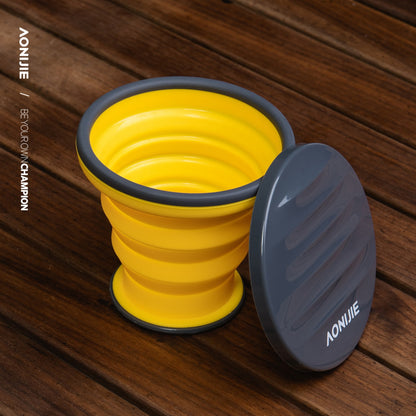 AONIJIE 300ml Outdoor Collapsible Silicone Cup -SD74