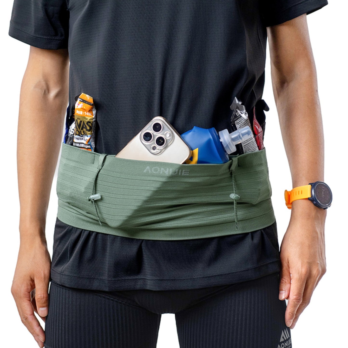 AONIJIE Wrap-Around Storage Running Waist Pack -W8116