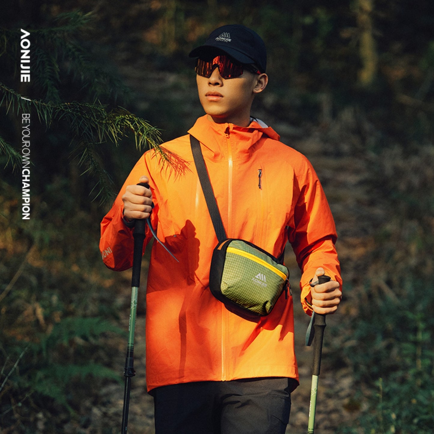AONIJIE 4L Durable Hiking Crossbody bag -FH2504