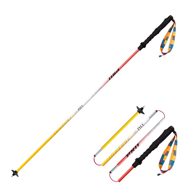 AONIJIE 4-Section Folding Aluminum Alloy Trekking Poles E4207