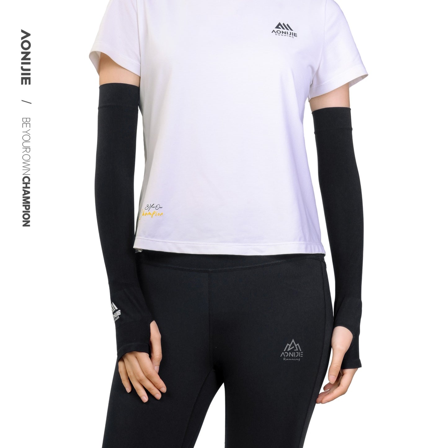 AONIJIE Cooling UV Protection Arm Sleeves -E4445