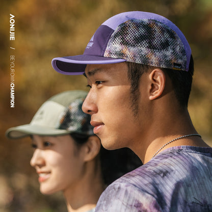 AONIJIE New Colors Printed Mesh Sports Cap -E4635
