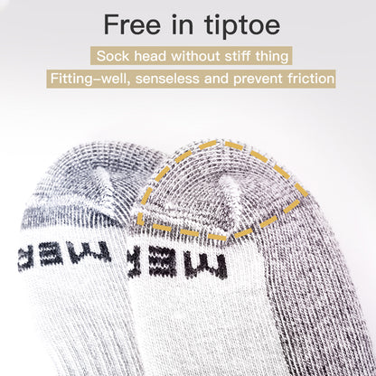 AONIJIE One Pair Merino Wool Thickened Snow Socks-E4826 E4827