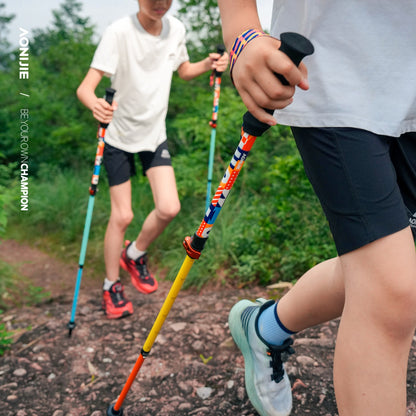 AONIJIE Kids' Adjustable Aluminum Trekking Poles -E4245