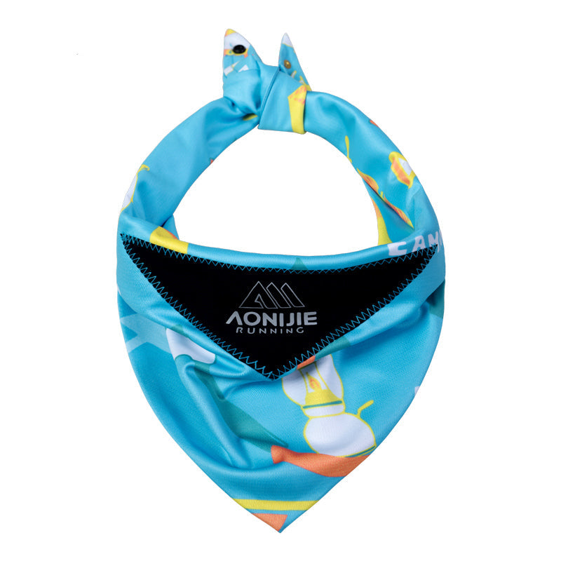 AONIJIE Ice-Retaining Triangular Cooling Towel - E4427