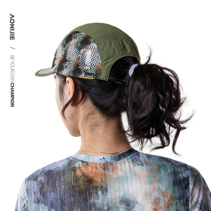 AONIJIE New Colors Printed Mesh Sports Cap -E4635