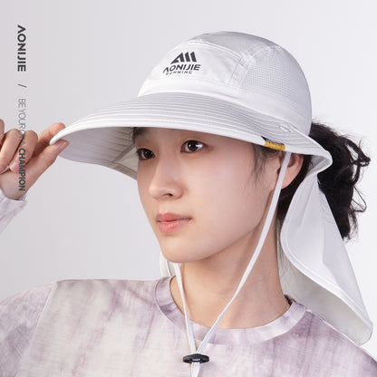 AONIJIE Sun Protection Hat with Face Cover -E4627