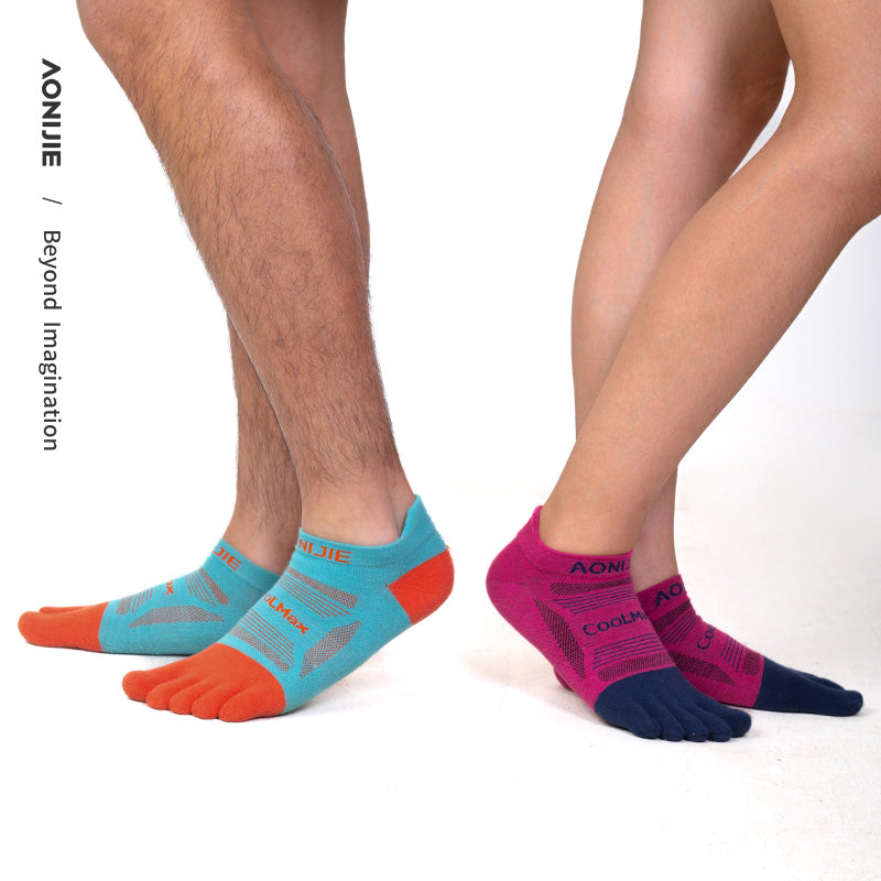 AONIJIE 3 Pairs Four-Season Wearable Toe Socks -E4801 E4802