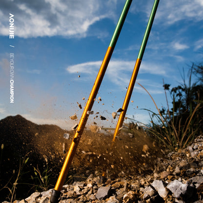AONIJIE New Colors Aluminum Folding Trekking Poles -E4201