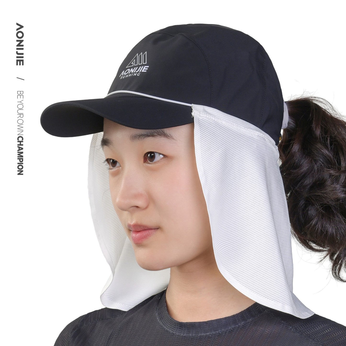 AONIJIE Attachable Sun Hat Neck Flap -E4639