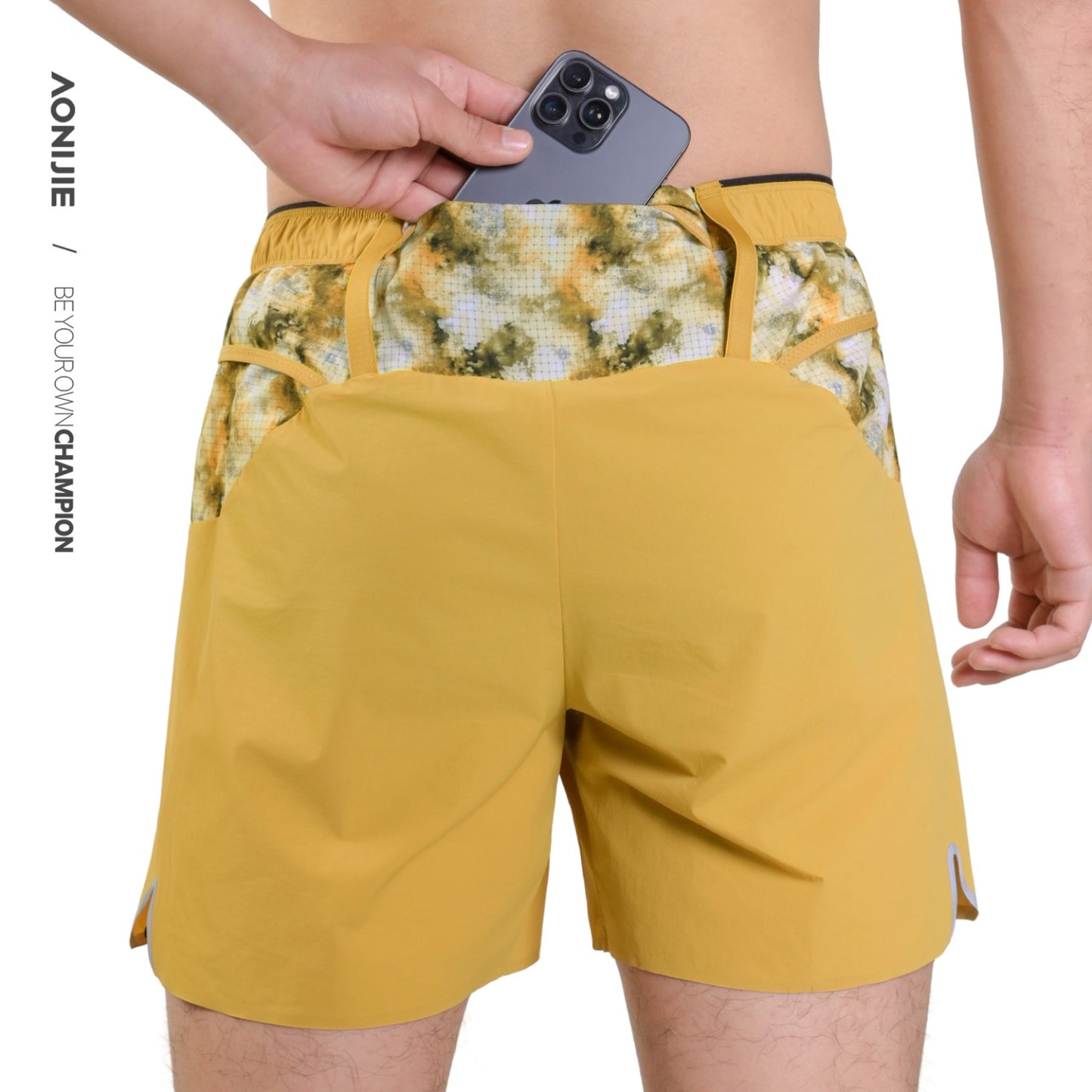 AONIJIE Multi-Pocket Athletic Shorts -FM5259