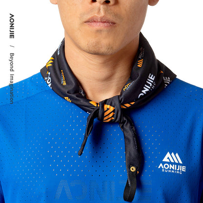 AONIJIE Ice-Retaining Triangular Cooling Towel - E4427