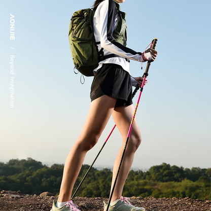 AONIJIE 3K Carbon Fiber Professional Trekking Poles-E4214
