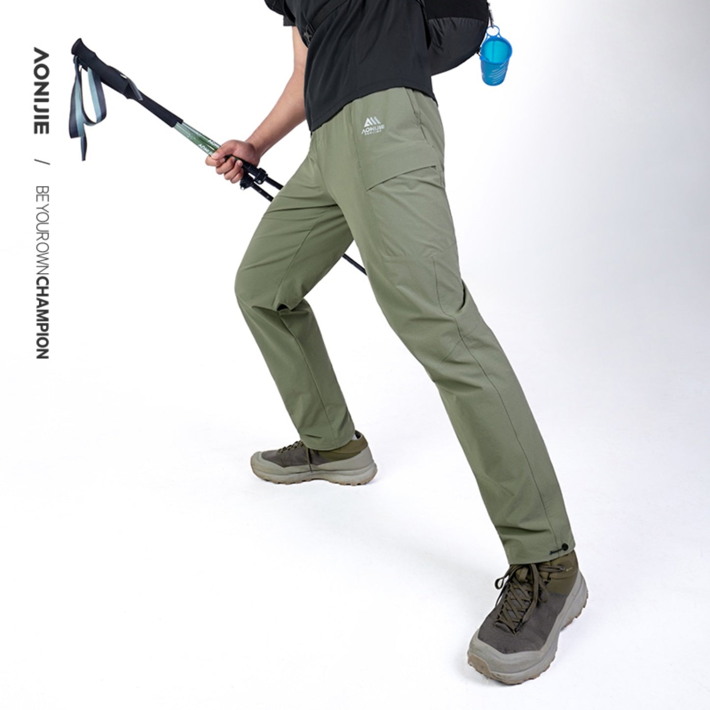 AONIJIE Men 3D tailoring Breathable Outdoor Athletic Pants -FM5218