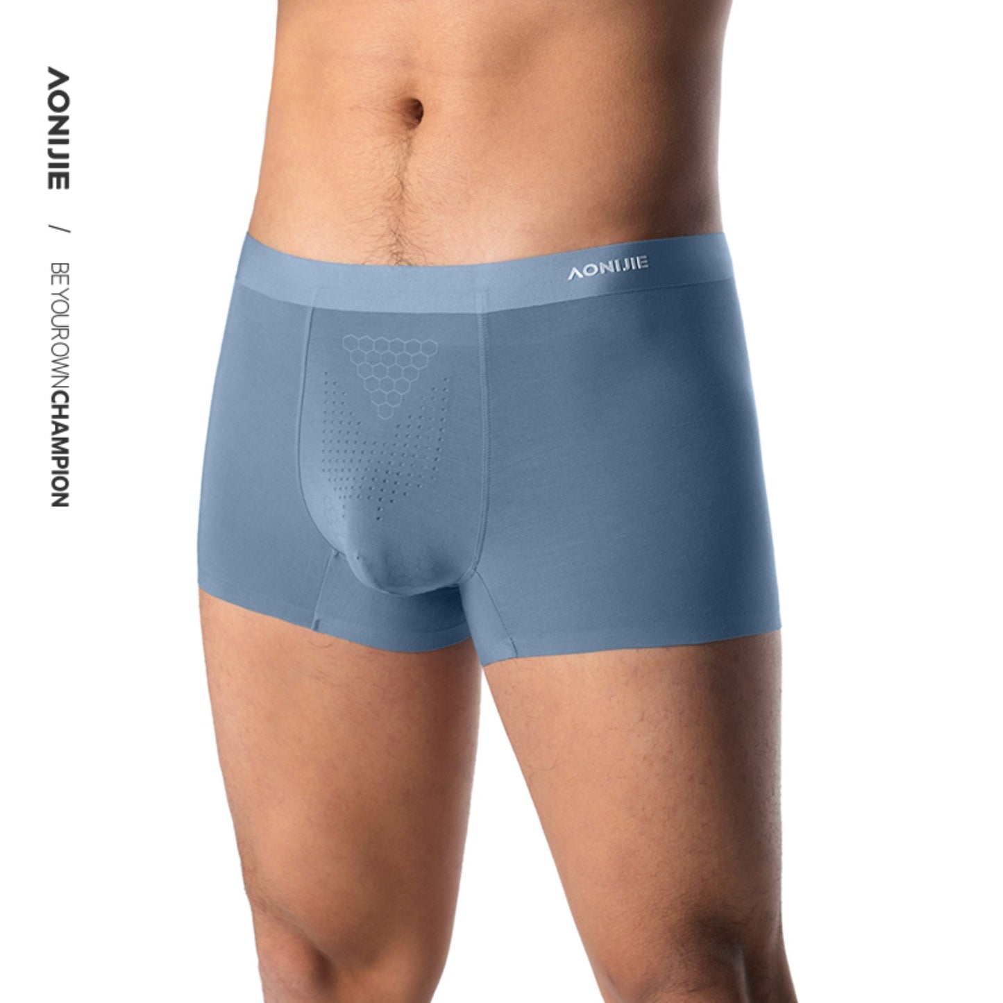 AONIJIE 3-Pack Men Modal Performance Boxer Briefs -E7009