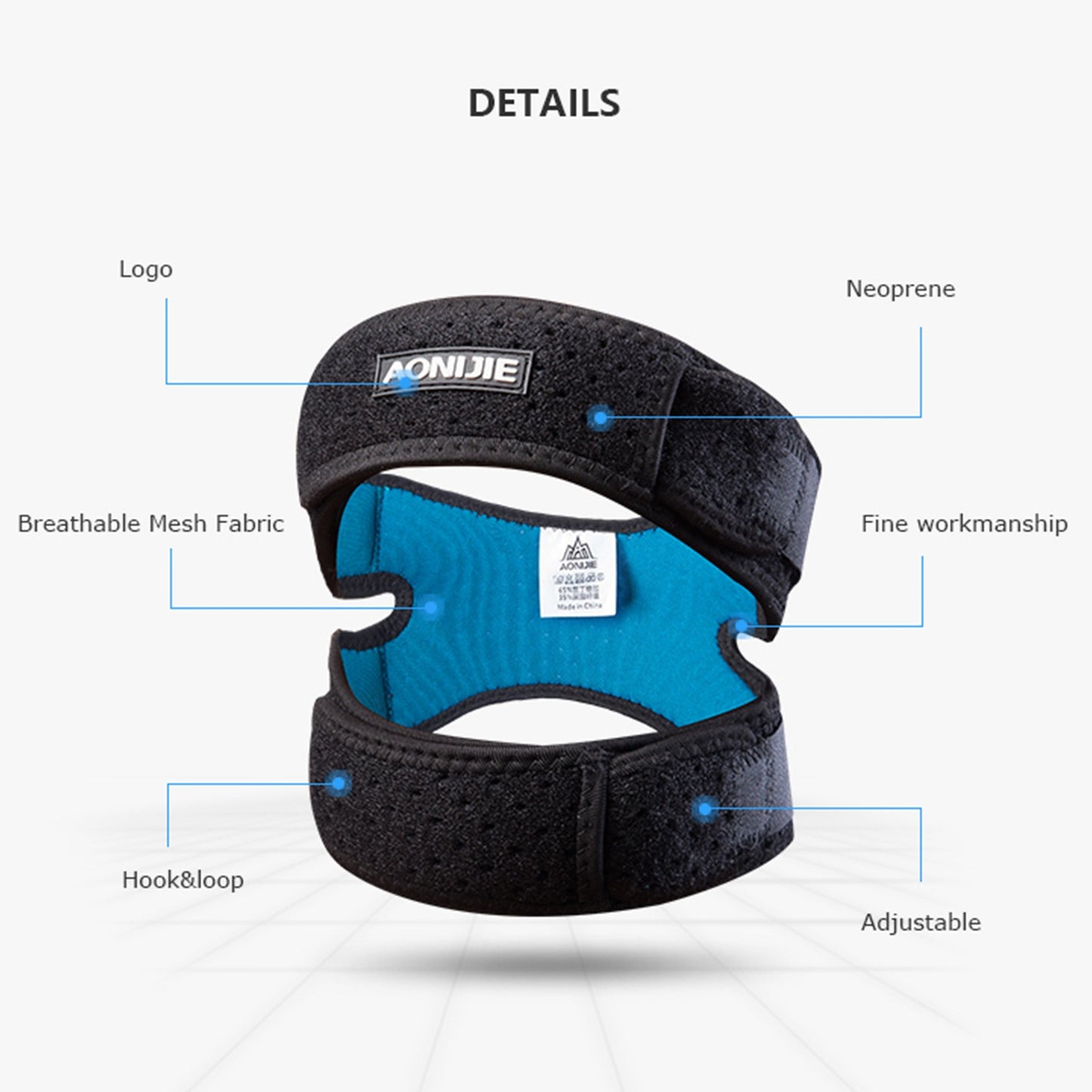 AONIJIE Dual Patella Knee Strap -E4096