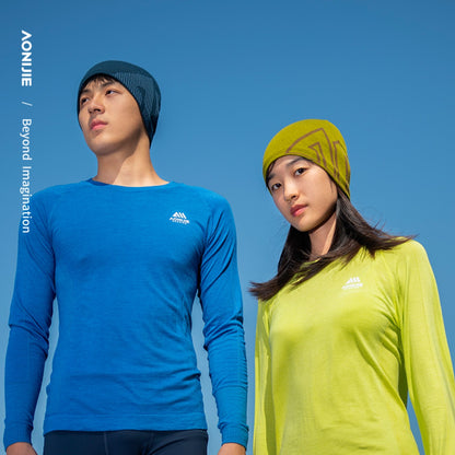 AONIJIE  Windproof Insulated Wool Knitted Beanie -M39