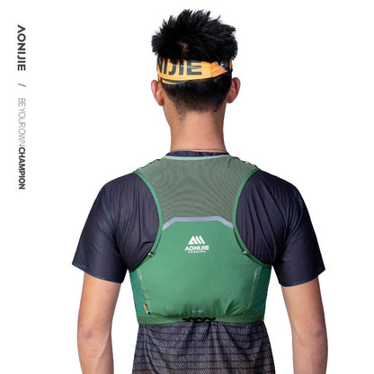 AONIJIE 4L UTMB Official Partner Backpack+2*500ML Bottles-MB4L