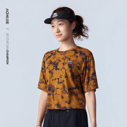AONIJIE Women's Wool Athletic T-shirt -FW6266