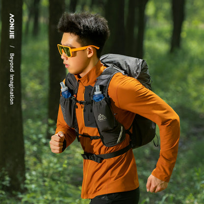 AONIJIE  Men Stand-Up Collar Athletic Outdoor Jacket-FM5206