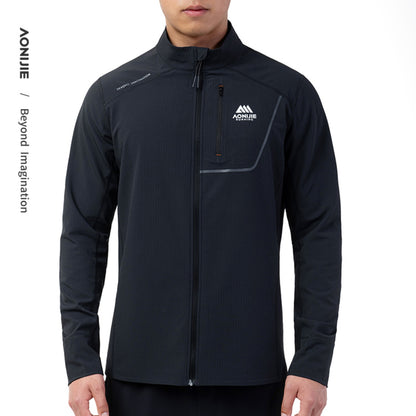 AONIJIE  Men Stand-Up Collar Athletic Outdoor Jacket-FM5206