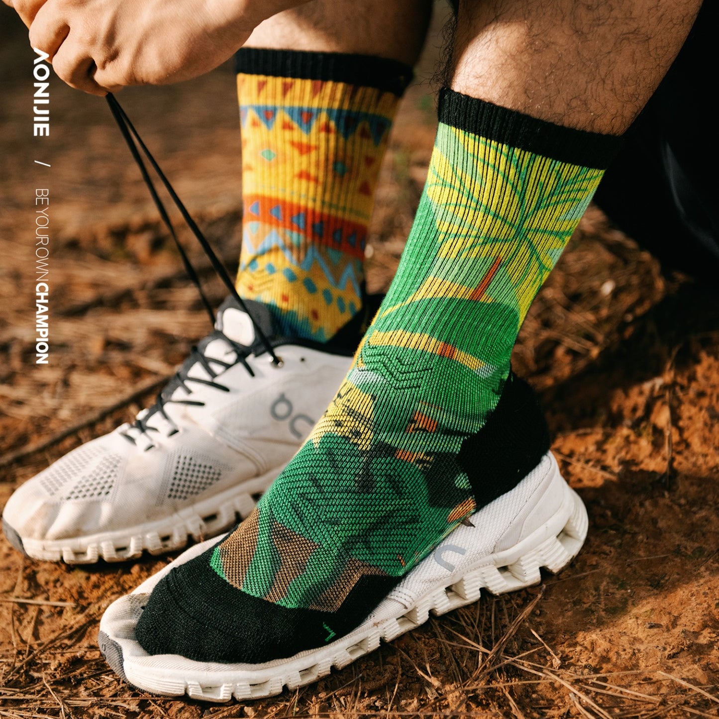 AONIJIE One Pair Merino Wool Socks -E4847