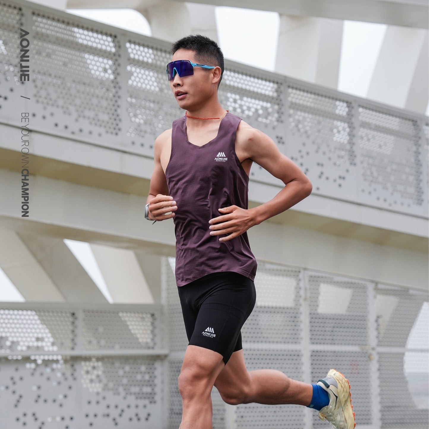 AONIJIE Men's Racerback Running Tank Top -FM5268