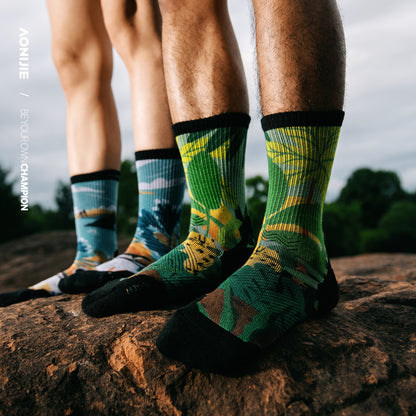 AONIJIE One Pair Merino Wool Socks -E4847