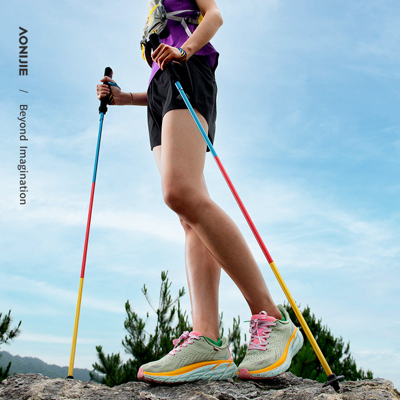 AONIJIE Folding Aluminum Alloy Trekking Pole-E4201